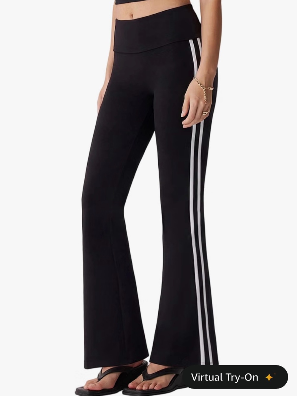 Women’s Flare Folderover Leggings/Yoga Pant